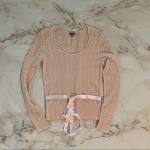 Ann Taylor Light Pink Sweater